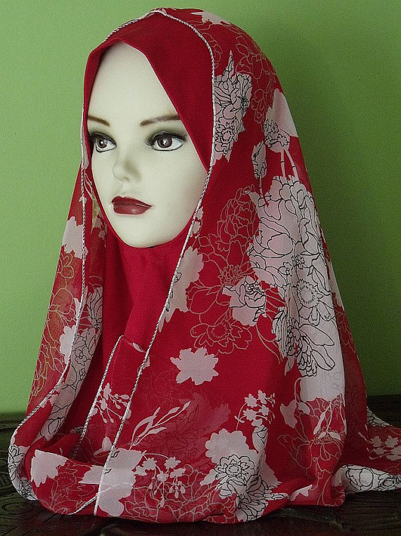 Red Hijab Styles 2013  Hijab Styles, Hijab Pictures 