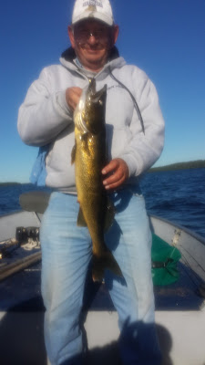 huge trophy pike Red Lake Ontario canada fishing report Nungesser Anglers Kingdom resort lodge