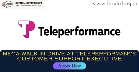 Mega Walk in Drive at Teleperformance logo