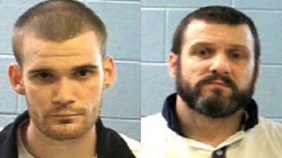 Inmates Ricky Dubose (left) and Donnie Russell Rowe