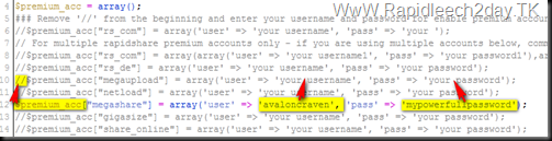 Add-remium Accounts-Rapidleech10 Add-remium Accounts-Rapidleech10
