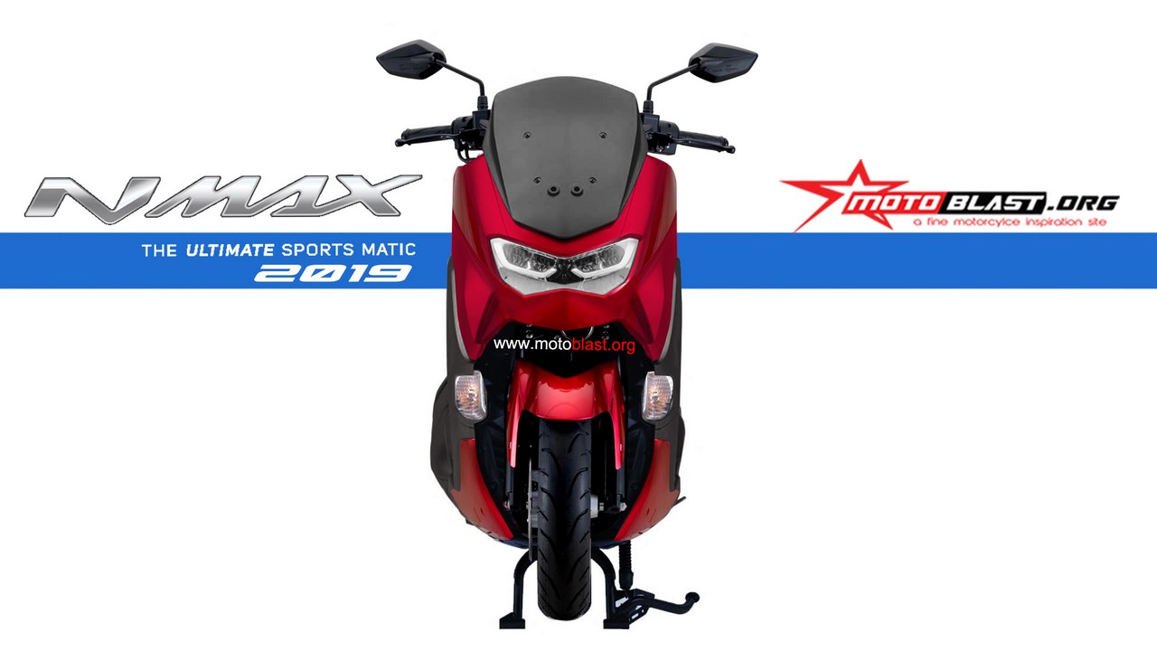 Penampakan Render Calon New Yamaha Nmax 155 2020 Yang Sudah Di