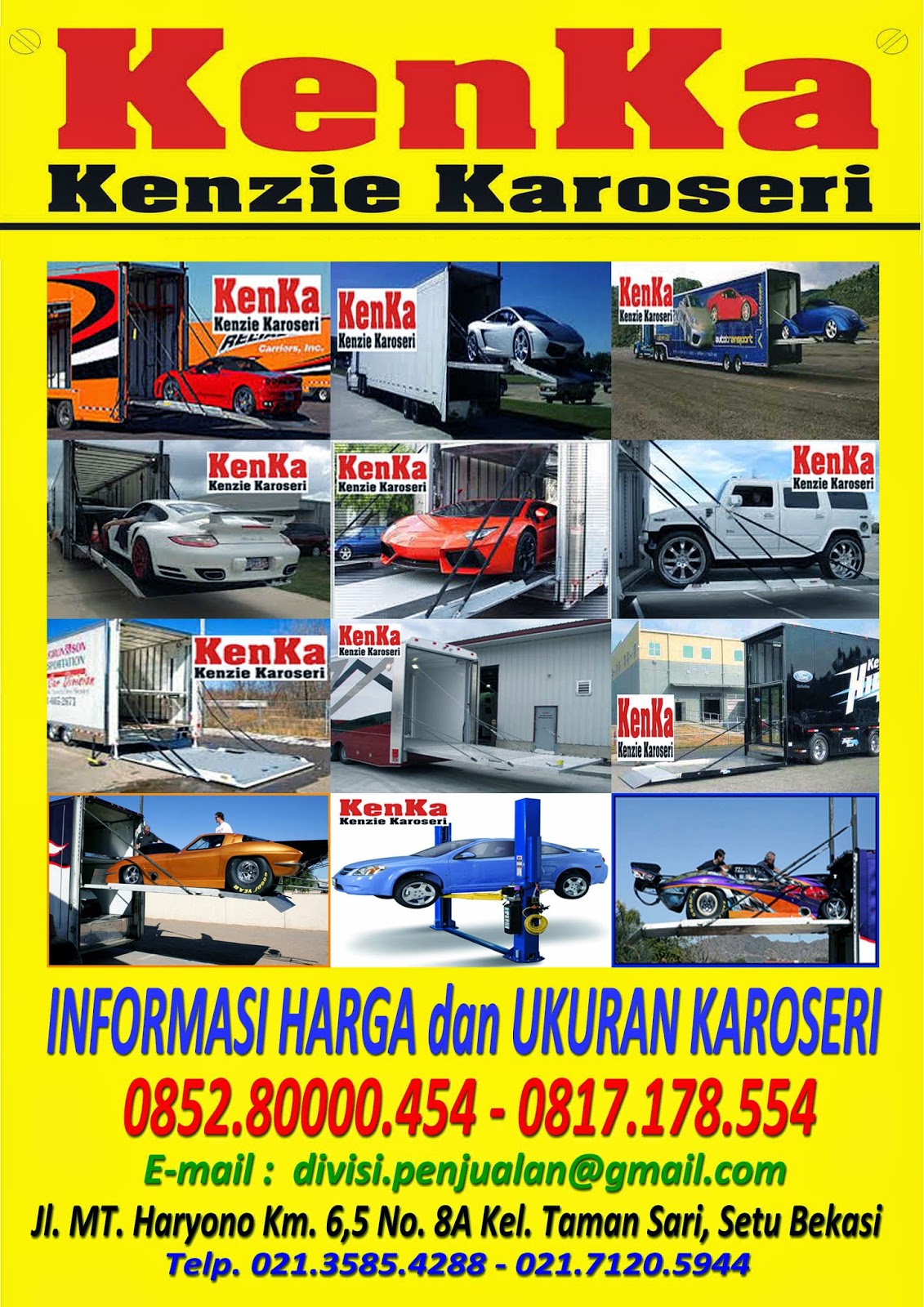 karoseri truck towing mobil sport karoseri kenka