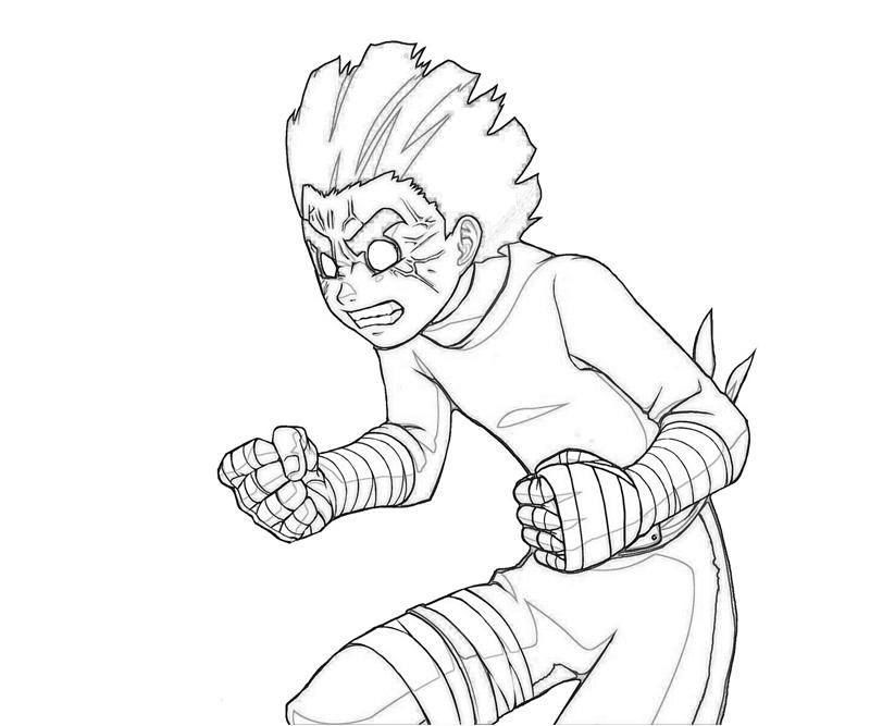 naruto-rock-lee-power-coloring-pages