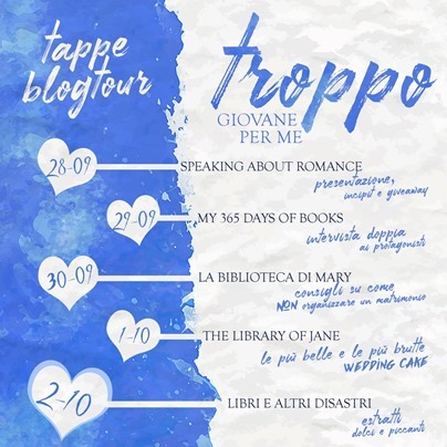 Troppo giovane per me blogtour