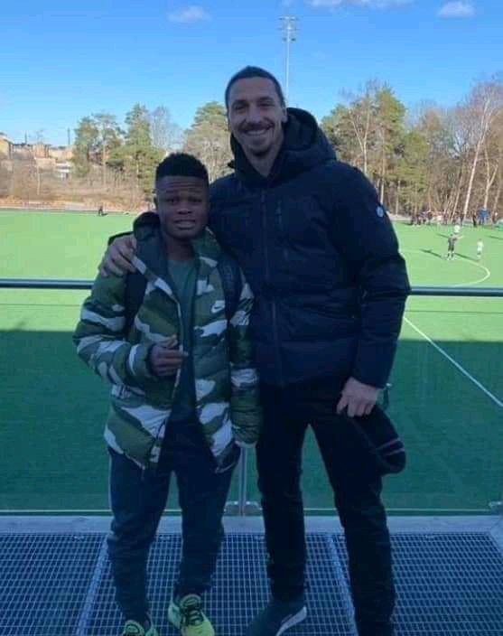 Nigerian Messi Bags Brace For Zlatan Ibrahimovic in Sweden