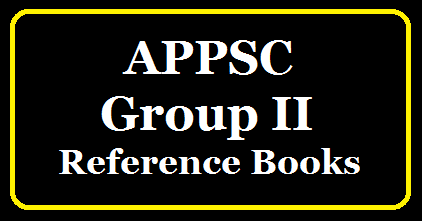 APPSC Group II Reference Books List