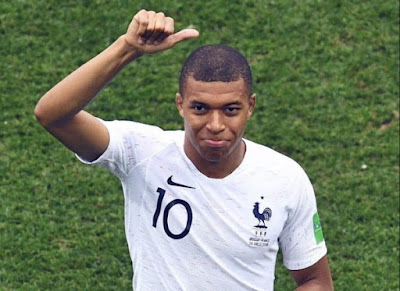 2018: World Cup Final: Mbappe wins Fifa Young Player Award