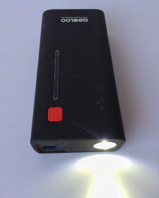 gooloo jump starter power bank flashlight