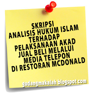 contoh skripsi hukum islam