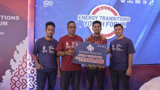 Mahasiswa Sorong Juara 1 ETIC 2022 di ETWG 3 Bali