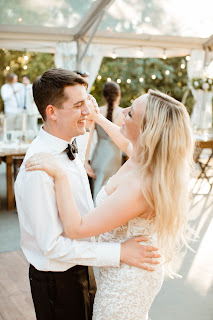 first dance couple at the griffin house in oregon