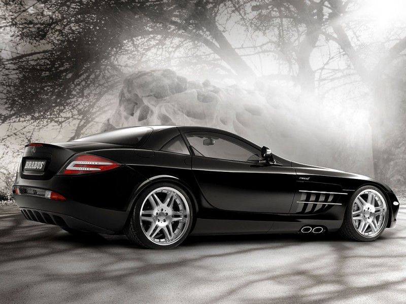 Mercedes Benz Brabus SLR Supercar Wallpaper