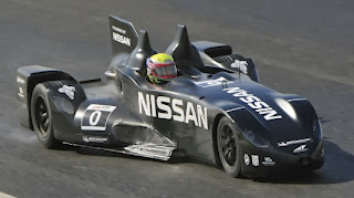 DeltaWing race car test drive