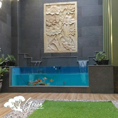 Jasa Tukang Kolam Ikan Koi Barito Selatan, Timur, Utara - Jasa Pembuatan Kolam Waterwall Minimalis di Barito Selatan, Timur, Utara