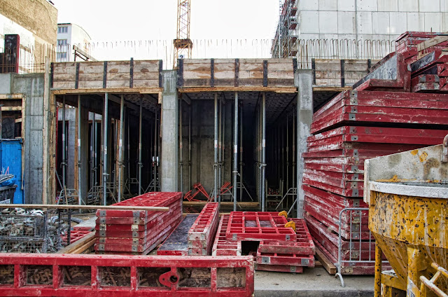 Baustelle Palais Behrens, Palais Theising, Behrenstraße / Glinkastraße, 10117 Berlin, 22.12.2013