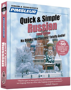 Pimsleur Russian Quick & Simple Course - Level 1 Lessons 1-8 CD: Learn to Speak and Understand Russian with Pimsleur Language Programs (Volume 1)