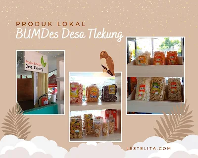 Produk lokal BUMDes Desa Tlekung