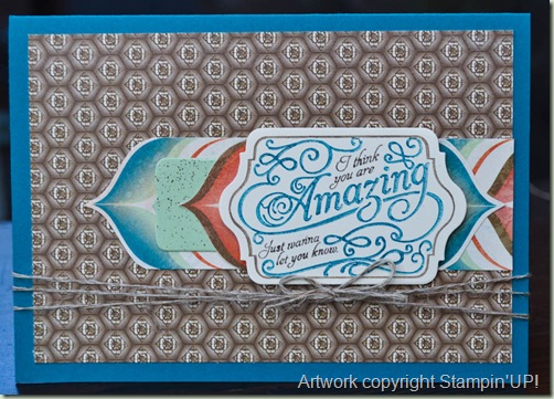 Stampin'Up! Venetian Romance masculine