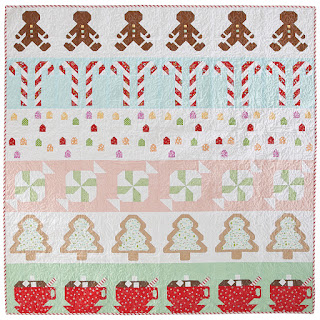 Gingerbread House Quilt by Gracey Larson in Love Patchwork and Quilting magazine