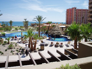 Outside our suite...Bella Sirena Main Pool Area...wow!