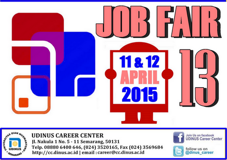 UDINUS Jobfair 13  Semarang 2015 ~ Pamboedi File's