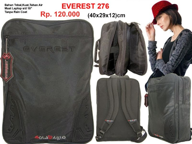 Tas Ransel Laptop Cewek Cowok Murah Everest 276