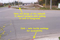 Sidewalk Accessibility - Kingston Pulled Another Blooper!