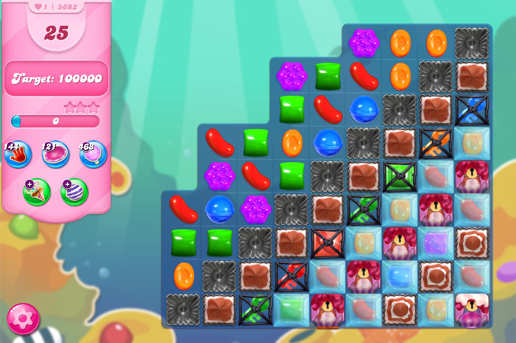 Candy Crush Saga level 5682