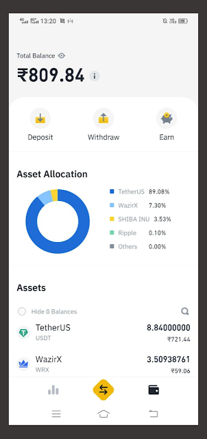 Binance exchange wallet