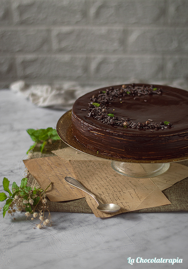 Tarta Huesitos de Chocolate Negro