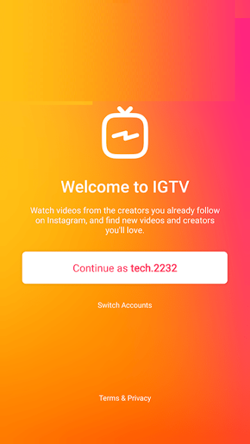 كيفية إنشاء قناة فيديو في انستقرام تي في IPTV