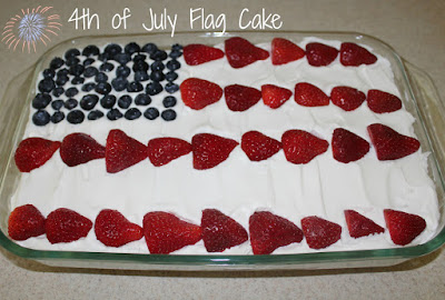 Flag Cake