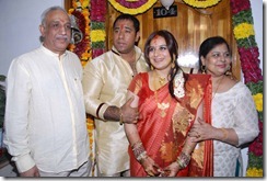 Actress Pooja Gandhi & Anand Gowda Engagement Stills