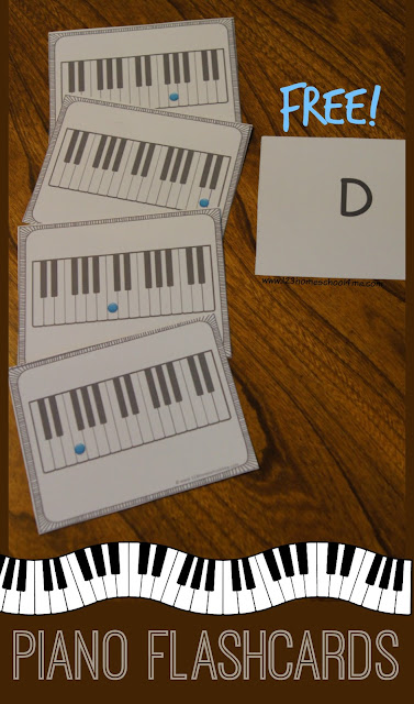 Free Piano Flashcards