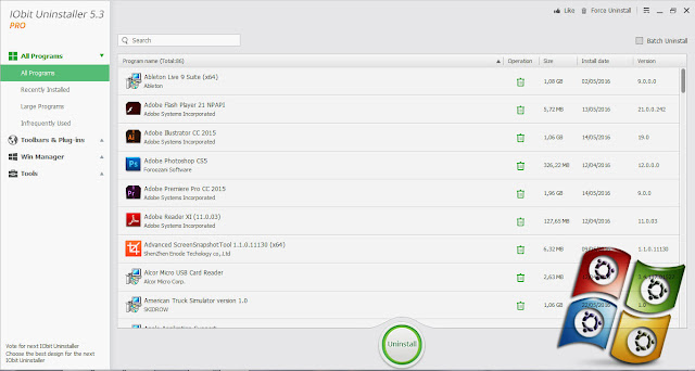 Download iObit Uninstaller 5.3 Pro Terbaru Full Version