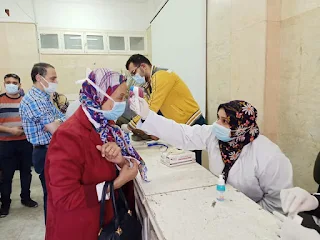 صحة الشرقية تواصل تطعيم الكوادر الطبية بجامعة الزقازيق بلقاح كورونا وتصل لأكثر من ١٣٠ طبيب