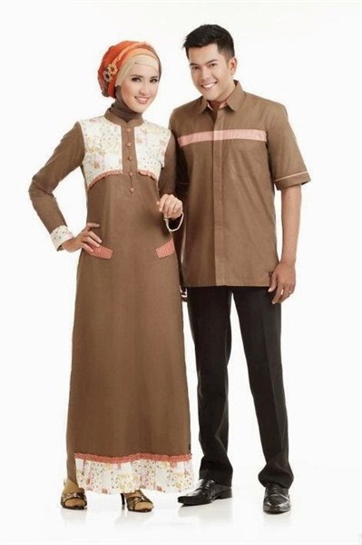 Model Baju Muslim Couple Modern Terbaru 2017/2018