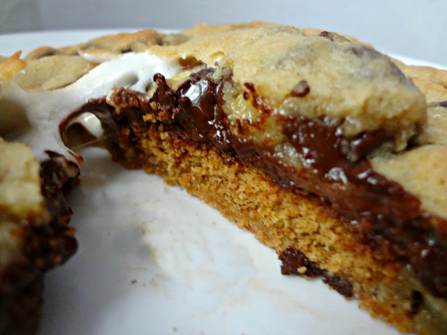 S'mores Stuffed Chocolate Chip Cookies