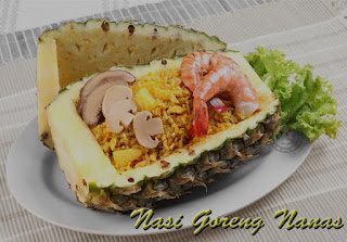 Resep Cara Membuat Nasi Goreng Nanas