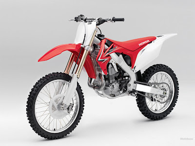 Honda CRF450R front view