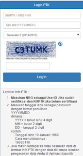 Cara Mudah Cek Info PTK