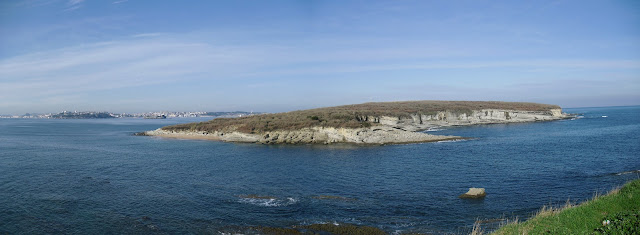 Isla de Santa Marina desde Loredo