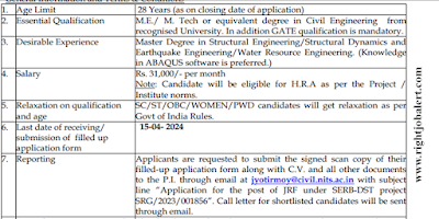 Civil Engineering Jobs in NIT