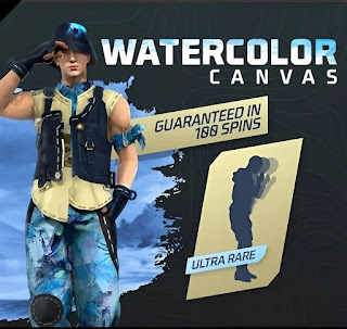 "Watercolour Canvas": A Masterpiece Awaits in Free Fire's Gold Royale Bundle 2023