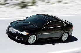 Jaguar XFR black color