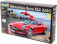 Revell 1/24 MERCEDES-BENZ SLS AMG (07100) Colour Guide & Paint Conversion Chart