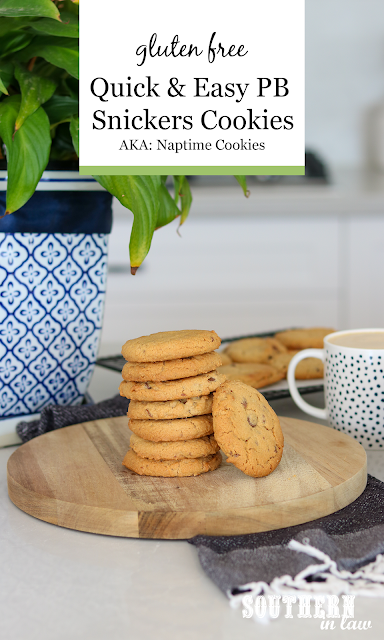 Easy Gluten Free Peanut Butter Snickers Cookie Recipe