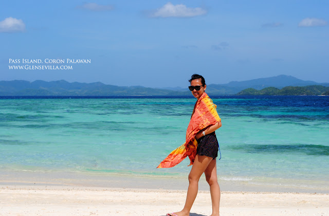 Pass Island Coron Palawan, beach