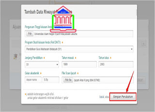 verval ijazah S1/D4 di simpatika